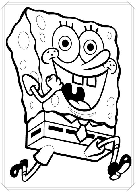 Pin on Dibujos BOB ESPONJA para colorear