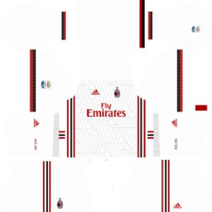Kit dls ac milan away bwin : AC Milan Kits 2017/2018 Dream League Soccer