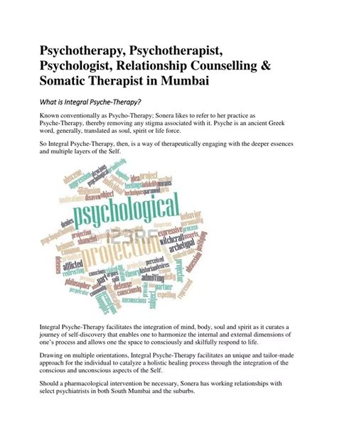 Ppt Psychotherapy Psychotherapist Psychologist Relationship