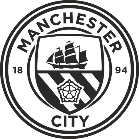 Seeking more png image new york city png,kansas city chiefs logo png,city silhouette png? Manchester City Badge Black And White