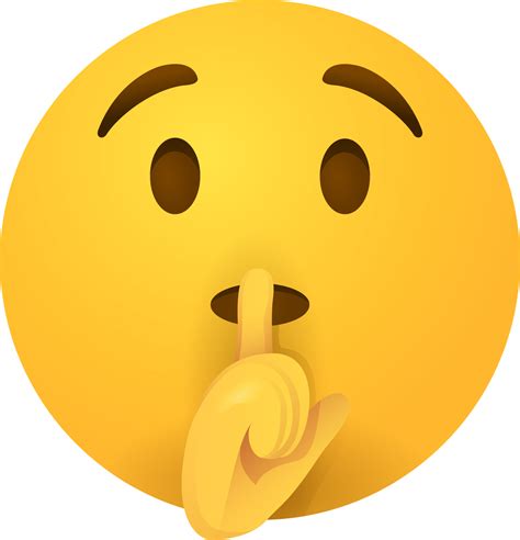 Shushing Face Emoji Emoji Download For Free Iconduck