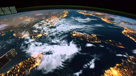 Earth Time Lapse View From Space Fly Over Nasa Iss Youtube