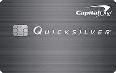 Capital one quicksilver cash rewards credit card capital one venture rewards credit card interest rates and fees; Quicksilver from Capital One - Earn Unlimited 1.5% Cash ...