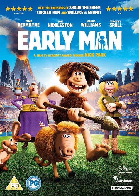 Early Man Dvd 2018 Uk Dave Alex Riddett Charles