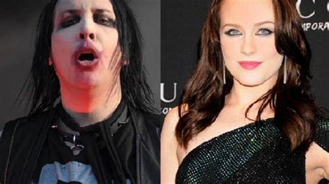 I know she went back to him after they broke up. Marilyn Manson et Evan Rachel Wood : fiancés ! | Premiere.fr