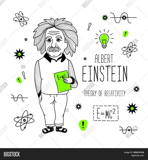 Albert Einstein Vector And Photo Free Trial Bigstock