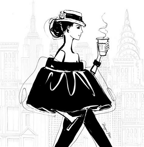 Monday Coffee ~ Megan Hess Illustration Megan Hess Fashion Illustration