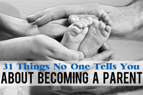 Themommyguide 31 Things No One Tells You About Becoming A Parent