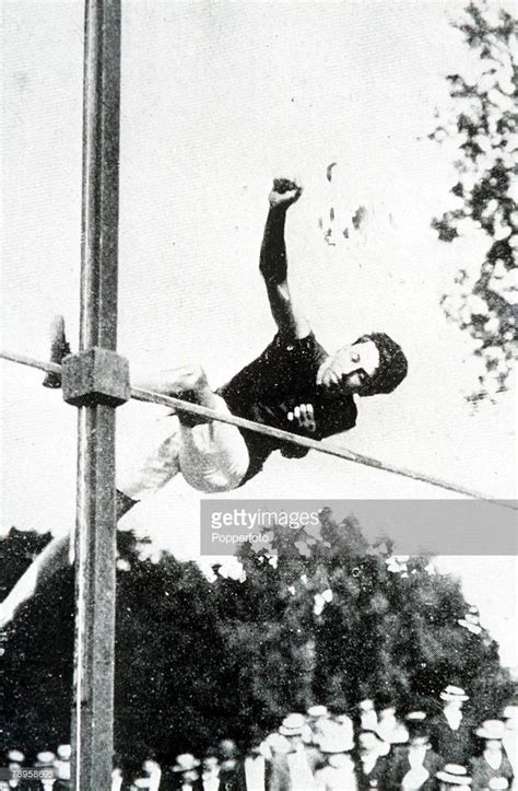 Irving Baxter Pictures Olympic Games Paris France Men S High Jump