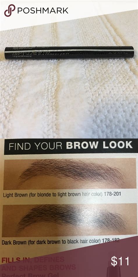 Perfect Brow Gel Colordark Brown Blends Easily With Natural Hair