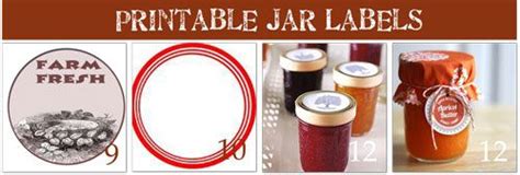 How To Make Labels For Jar Canning 15 Free Printables Jar Labels