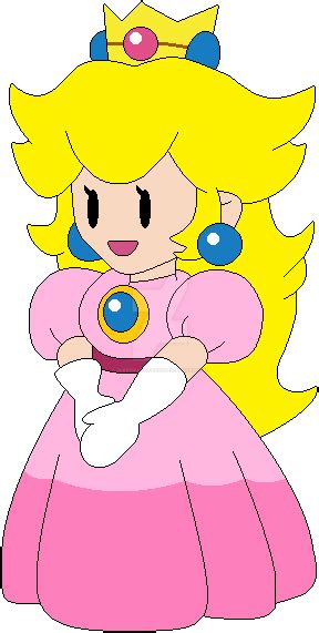 Paper Mario Princess Peach By SuperMarioFan65 On DeviantArt