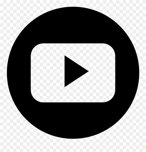 Youtube Logo Vector Circle Clipart 902496 Pinclipart