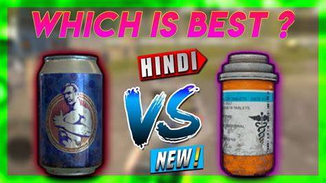 Painkiller Vs Energy Drink Which Is Best In Pubg Youtube