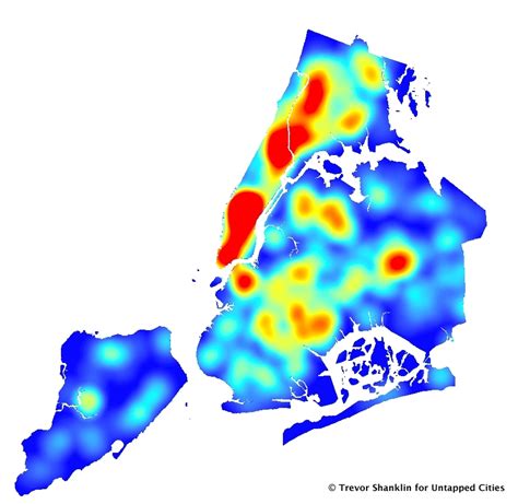 Wacky Maps Fast Food Deserts In New York City