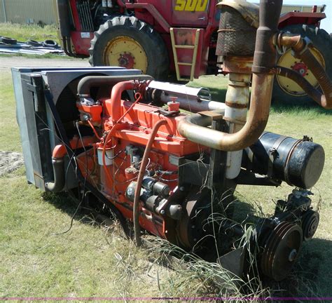 Allis Chalmers 3500 Six Cylinder Diesel Engine In Osborne Ks Item