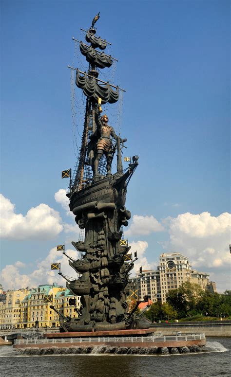 Peter The Great Monument 1 Moscow By Wildplaces On Deviantart