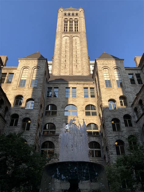 The Allegheny County Courthouse In Downtown Pittsburgh Pennsylvania