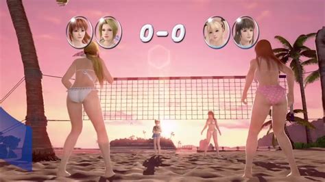 Dead Or Alive Xtreme 3 Beach Volleyball Tournament Match 1 Youtube