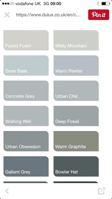 Shades Of Grey Color Chart House Decoration Shades Of Grey Gray