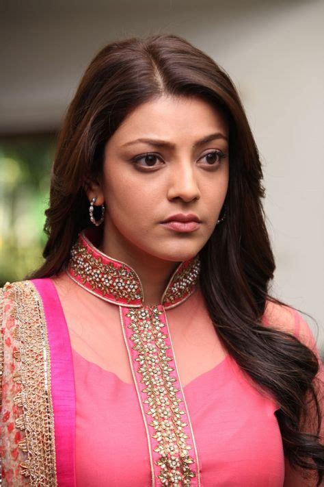 Kajal Agarwal Cute Crying Face Stills In Pink Dress Actresses Indian