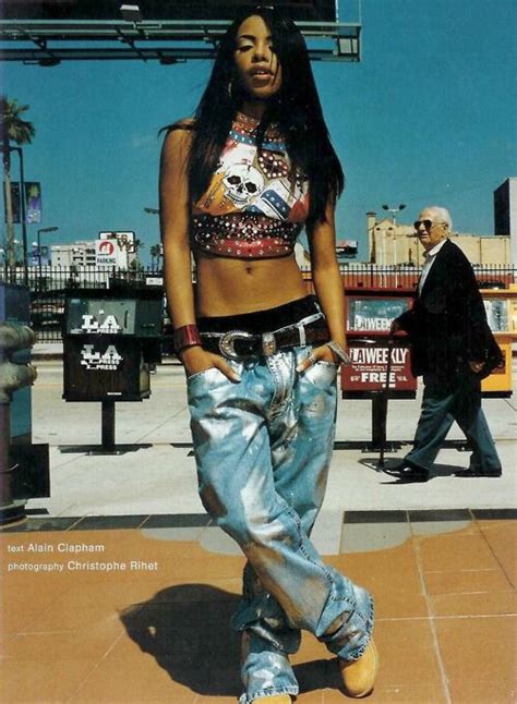 Baggy Jeans And Tight Tank Top Screams Female Hip Hop