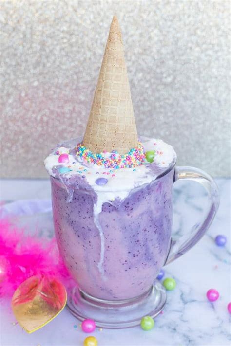 Milkshake Best Unicorn Milkshake Recipe Easy And Simple Frozen