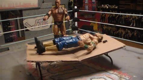 How To Make Wwe Breakaway Tables For Figures Using Only Cardboard