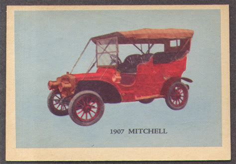 1907 Mitchell Vending Machine Trading Card By Premiere