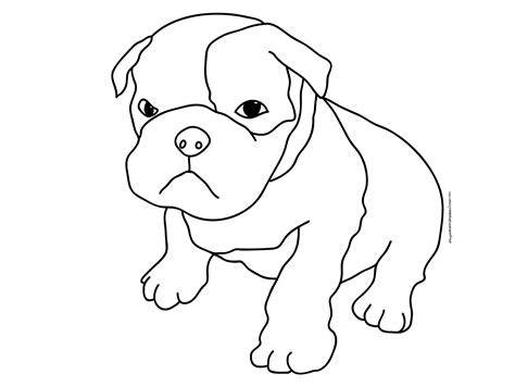Dibujos de perros para colorear