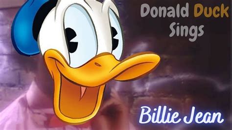 Donald Duck Sings Billie Jean Youtube