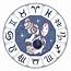 Zodiac Sign Gemini A Beautiful Girl Horoscope Astrology Vector 