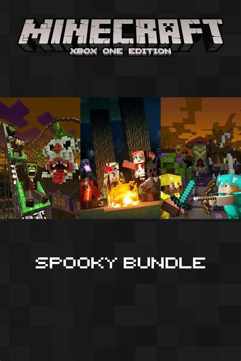 Minecraft Xbox One Edition Minecraft Spooky Bundle 2016 Box Cover