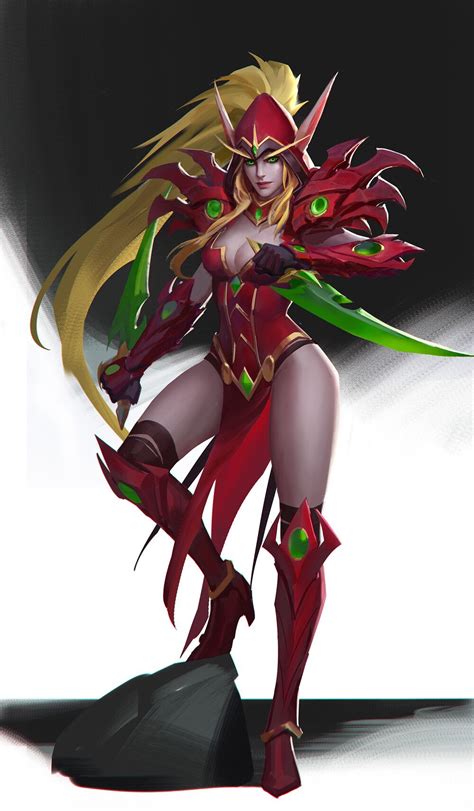 Valeera Sanguinar By Gantzu On DeviantArt Warcraft Art World Of Warcraft Female Characters