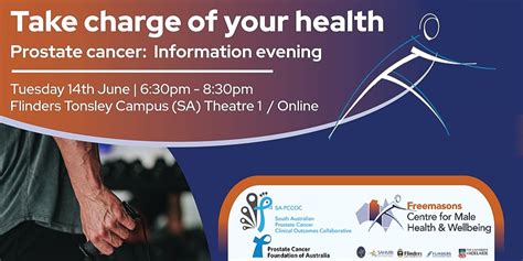 Take Charge Of Your Health Prostate Cancer Information Evening Humanitix