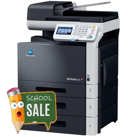 Download the latest drivers, manuals and software for your konica minolta device. Konica Minolta Bizhub C35 Colour Copier Printer Rental ...