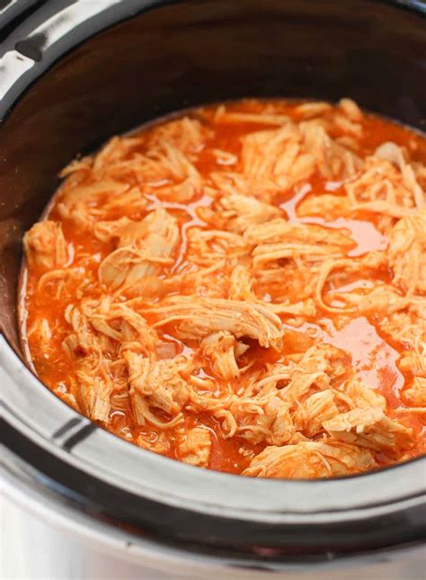 How long to cook chicken breast in the slow cooker depends on the temperature. Slow Cooker Buffalo Chicken