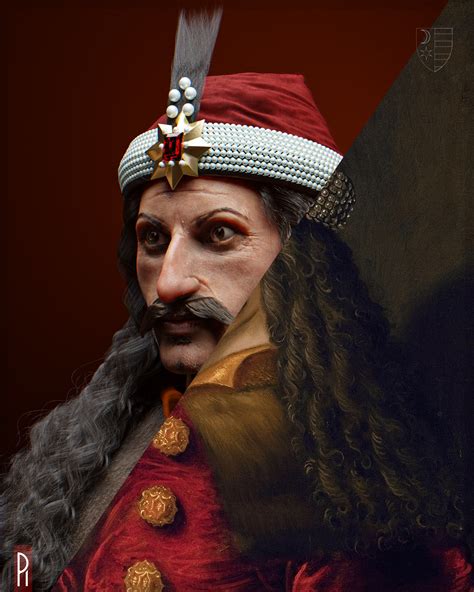 Artstation The Face Of Vlad Dracula In 3d Art