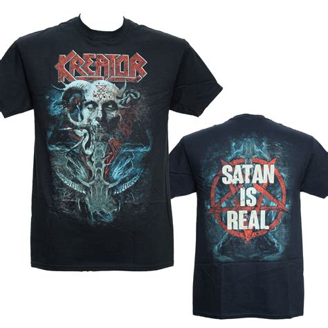 Kreator Satan Is Real Official Licensed T Shirt New S M L Xlnew T Shirt