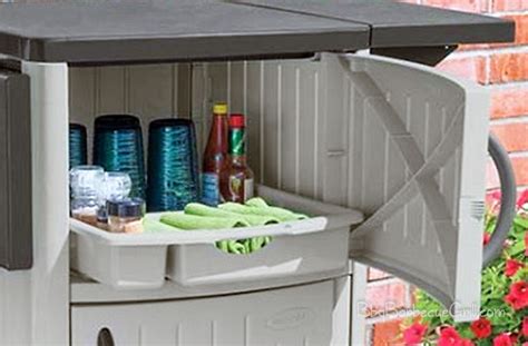 Suncast Outdoor Prep Station Amazing Accessory For Your Patiodeck