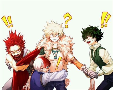 Pin De Uzumakikorra En Midoriya Izuku X Bakugou Katsuki X Kirishima