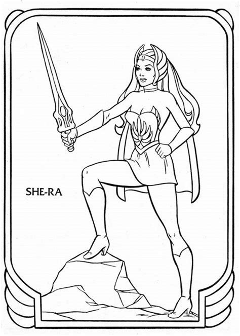 He Man Coloring Pages Catra K Worksheets