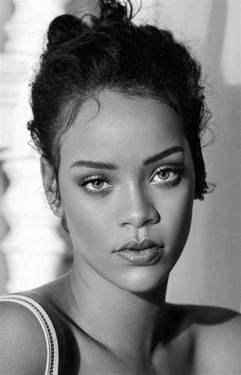 Rihanna Rihanna Black Aesthetic Black And White