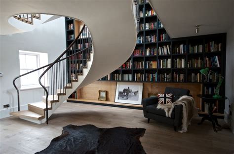 Designs That Prove Staircases And Bookshelves Make A Great Duo