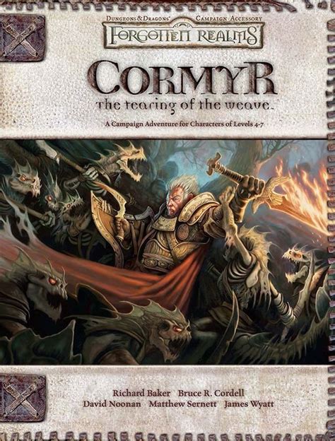 Cormyr The Tearing Of The Weave 35 Forgotten Realms Book Cover