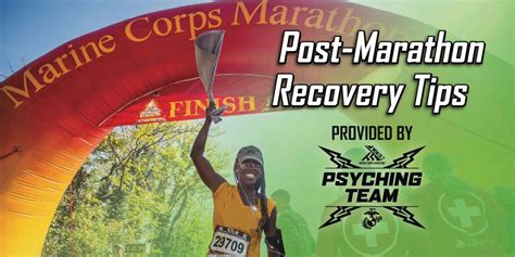 Post Marathon Recovery Tips Marine Corps Marathon