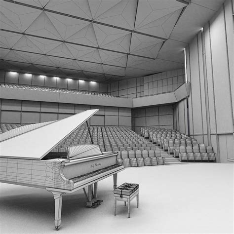 Auditorium Theater 3d Max