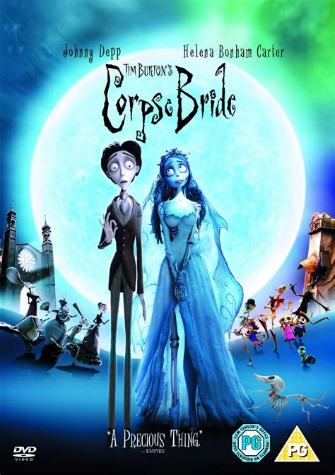 Tim Burtons Corpse Bride Dvd Free Shipping Over £20