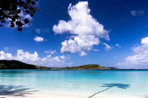 风景圣约翰美属维尔京群岛海滩水平画幅无人2015年小别墅户外加勒比海地区