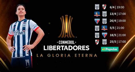 Alianza Lima En La Copa Libertadores 2022 Descarga El Fixture Oficial De Conmebol Contra River